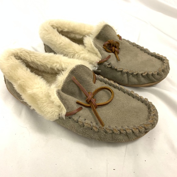 J. Crew Shoes - J. Crew Leather / Fleece Moccasin - Slip-ons 7